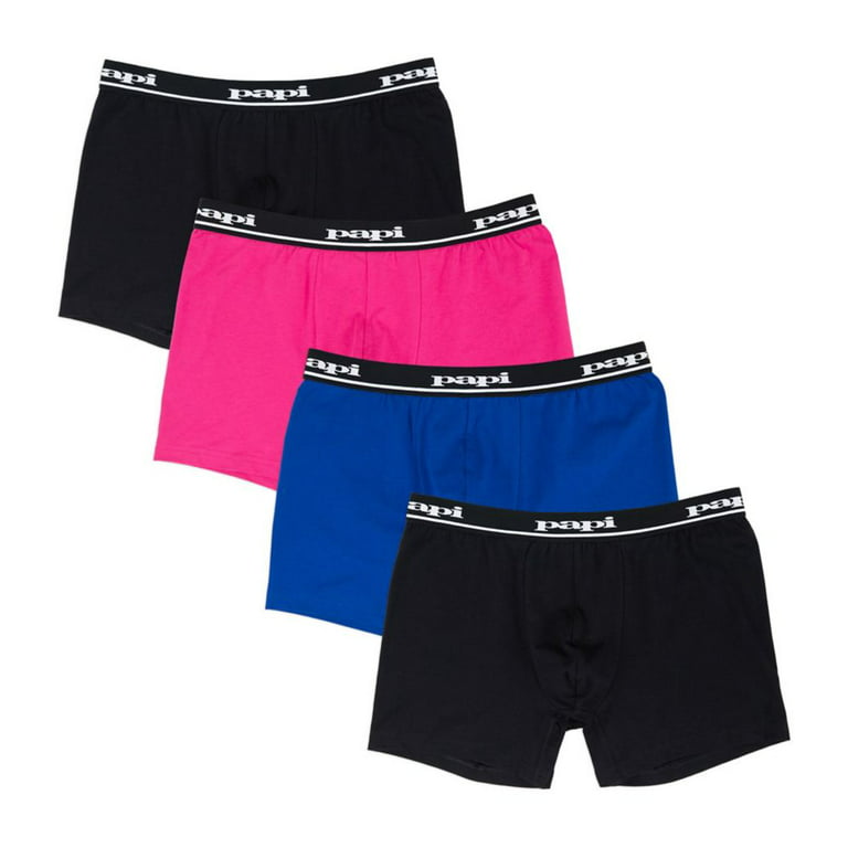 4 Pack of Papi Mens Small 28-30 Underwear Athletic Cotton Stretch