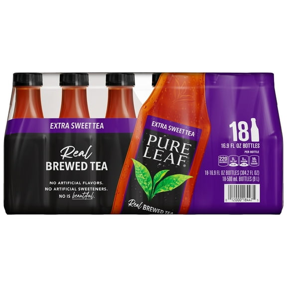 Pure Leaf Real Brewed Tea Extra Sweet Tea 16.9 Fl Oz 18 Count