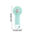 thumbnail image 3 of Handheld Small Fan Portable Mini Powerful Wind Fan Desktop Fan For Dormitory Office Home Use, 3 of 5