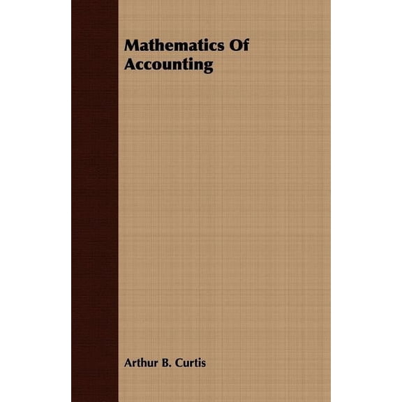 Mathematics of Accounting, (Paperback)