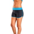 thumbnail image 5 of Charmo Womens Low Waist Swim Bottom Ban Colorblock Briefs Split Swimming Shorts, 5 of 6
