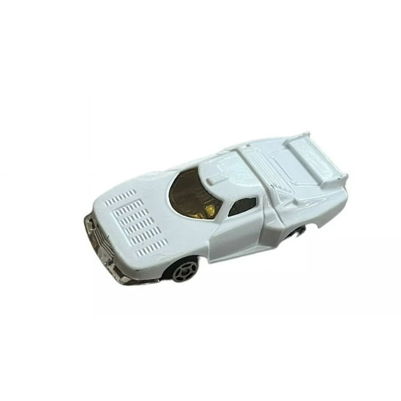 White Lancia Stratos Unbranded Toy Diecast Car Very Rare