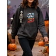 thumbnail image 4 of Cool Hockey Hoodie for Men and Women, Unisex Pullover Hooded Sweatshirt, Comfortable Cotton Poly Blend, Casual Everyday Streetwear, 4 of 5
