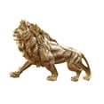 thumbnail image 4 of CoudarTitie Lion Statue Collection Decoration Resin Figurine for Fireplace Indoor Office, 4 of 9