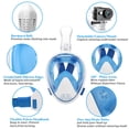 thumbnail image 3 of Máscara integral de snorkel Oumers Kids 180 con vista panorámica, 3 of 8