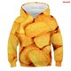 thumbnail image 3 of Sudadera con capucha para niños y niñas con estampado 3D de comida divertida, dulces, macarrones, ropa para adolescentes, jerséis de Nutella para niños, 3 of 5