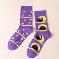 thumbnail image 4 of Miaoju Halloween Socks Men's Gift for Men Cotton Funny Socks Colourful Socks Women's Men's Socks Halloween Gifts, 4 of 5