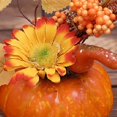 thumbnail image 2 of Halloween Récolte d'Automne Citrouille Artificielle en Mousse Centres de Table A, 2 of 7