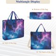 thumbnail image 6 of FORMRS Womens Corduroy Tote Bag Crossbody Shoulder Handbag with Pocket, Galaxy Pattern, 6 of 7