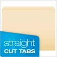 thumbnail image 2 of Pendaflex® File Folders, Letter Size, Manila, Straight Cut, 100/BX, 2 of 5