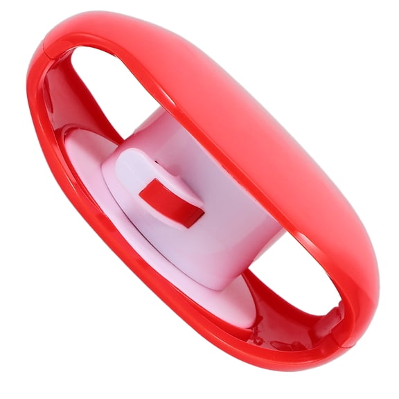 WORGEOUS 2pcs Automatic Roll Earphone Headset Headphone Cord Winder Headphones Storage (Red)