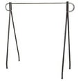 thumbnail image 1 of 60 x 63 in. Hangrail Displayer Beauty Rack, Black, 1 of 1