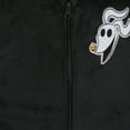 thumbnail image 3 of Disney Nightmare Before Christmas Jack Skellington Zip Up Coral Fleece Hoodie for Toddler and Big Kids (Girls), Sizes 3T-10, 3 of 5