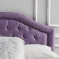 thumbnail image 3 of QUEEN&FULL SIZED HEADBOARD WITH CLEAN SIMPLE LINES AND CAMELBACK SILHOUETTE, 3 of 5