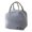Grey, variant on Shenmeida Lunch Bag Large Capacity Heat Preservation Cold Insulation Waterproof Solid Color Simple Bento Bag for School