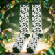 thumbnail image 5 of Uuiauoio 1 Pairs St.Patrick's Day Socks Shamrock-Clover-Stripe-Socks Irish-Green-Costume-Socks for St.Patrick's Day Mardi Gras, 5 of 6