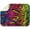 Cameosa-6, variant on Colorful Rainbow Zebra Pattern Dish Mat – Multicolor Zebra Aesthetic Print, Gradient Zebra Design for Cute Kitchen Decor