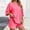 Watermelon Red, variant on MAIHAN Women Casual Outfits Women Clothing Short Sleeve Tops Shorts Elastic Waist Shorts 2pcs Clothes Set Plus Size Travel Outfits for Women