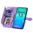 thumbnail image 2 of Funda billetera anti-golpes para GANGXUN Xiaomi Redmi 13 4G , ideal para día a día y trabajo, 2 of 5