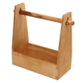 thumbnail image 1 of Cesta De Madera Para Condimentos De Picnic, Cesta De Madera Para Acampar, Estructura Resistente, Portátil, De Gran Capacidad, Con Asa Para Barbacoa ANGGREK Outdoor Wood Storage Basket, 1 of 8