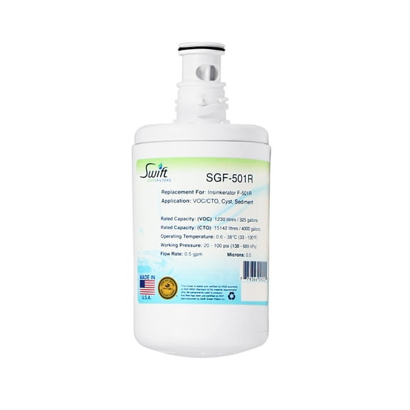 Swift Green Filters SGF-501R Replacement Water Filter for F-501R [1 Pack ]