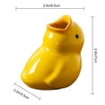 thumbnail image 6 of tasrioml Cute Duck Toothbrush Holder High Durability Easy to Clean Animal Shaped Toothbrush Storage Rack Bathroom Decoration, 6 of 8