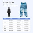 thumbnail image 4 of Fotbe Sea Underwater Animals Pantalones de Pijama para Hombre, Pantalones de Dormir, Pantalones de Casa con Cintura Ajustable y Bolsillos-X-Large, 4 of 6