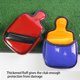 thumbnail image 3 of PU Golf Head Cubiertas Simple Deporte Equipo Regalos para Golfistas Hombres Multicolor Tetrágono Funda protectora Funda protectora Empuje la manga roja Advancent OD003031-01, 3 of 5