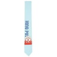thumbnail image 2 of Original Penguin Mens King Pin Skinny Tie Blue Necktie, 2 of 2