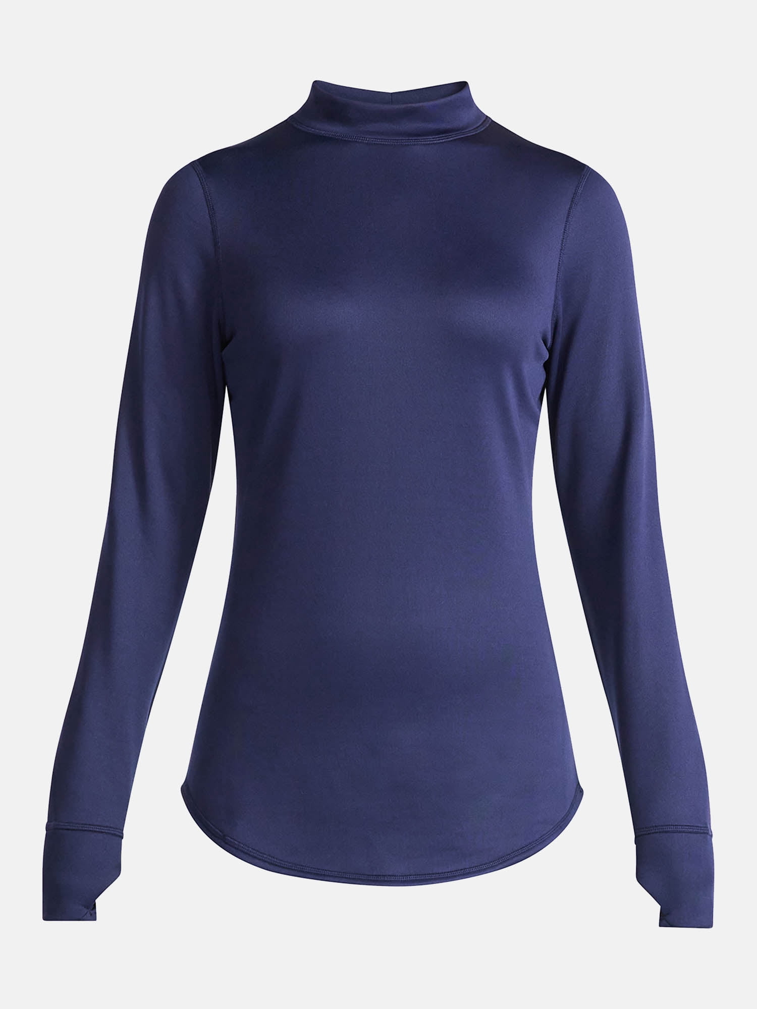 ClimateRight by Cuddl Duds Women's Warmer Thermal Guard Base Layer Mock Neck Base Layer Top, Sizes XS to 4X
