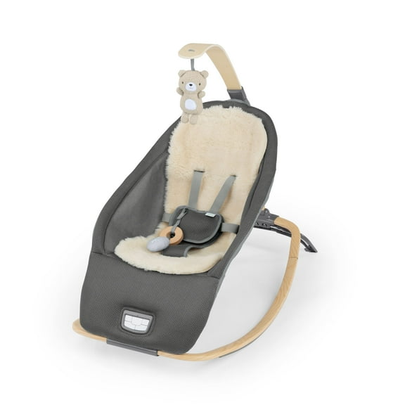 Ingenuity Every Season Rocking Seat - For Ages 0-30 Months, Unisex - Grey