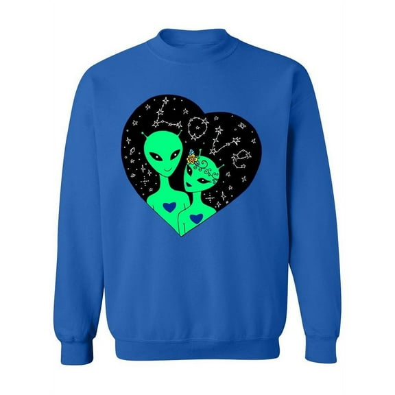 Alien Love Sweatshirt Women -Image by Shutterstock, Female x-Large