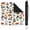 Plants-243, variant on 31.5 Inch Botanical Mahjong Playing Mat Crafted from Premium Rubber Material with Anti-Slip Non-Skid Surface and Noise Dampening Features for Games