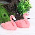 thumbnail image 4 of EeaseCA 10pcs Resin Mini Flamingo Creative Resin Mini Flamingo Cake Decoration for Party (Pink), 4 of 8