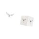 thumbnail image 5 of Escultura de ángel,Estatua de ángel para decoración del hogar,manualidades,color blanco,Reloj de pared de doble cara,Reloj de pared de esquina de doble cara para decoración del hogar,Reloj, 5 of 8