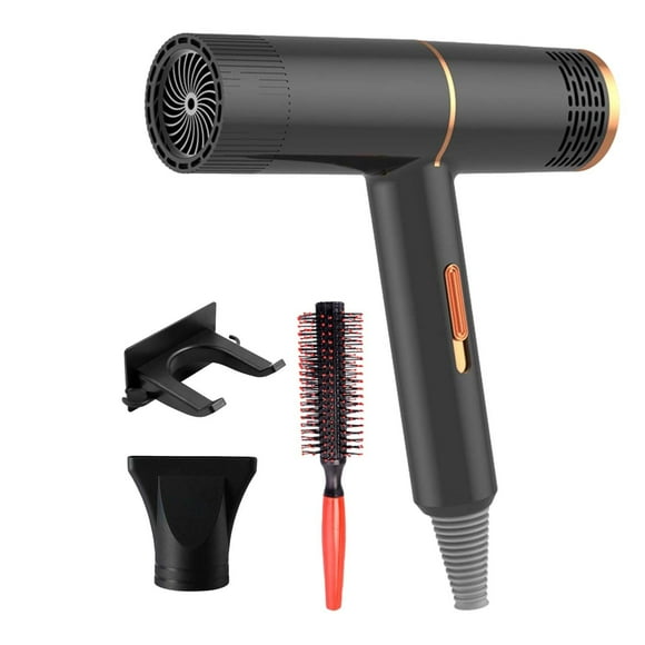 Rbaofujie Electric Hair Dryer High-Power Electric Hair Dryer Home Hair Dryer Hot Wind Comb Hair Salon Blowing Comb