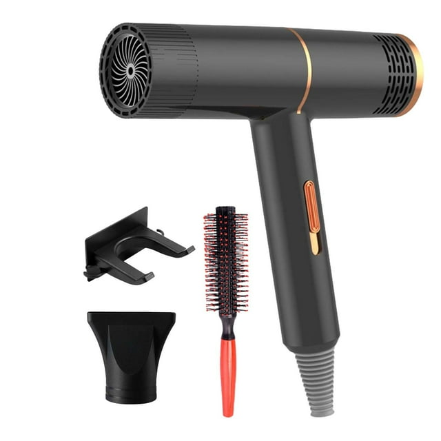 YIMWNYI High-Power Hair Dryer, Low Radiation Ionic Technology, 3 Wind Speeds, Intelligent Temperature Control, Lightweight and Portable for Home and Travel Use