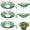 Green, variant on 5 Pack Strawberry Plant Supports for Raised Bed Gardening, Vertical Plant Stand, Plastic Strawberry Growing Frame Racks for Growing Strawberries and Vegetables Gardening Gift