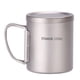 thumbnail image 1 of 220ml/330ml/450ml/550ml taza de agua de titanio de doble pared taza de té y café para yeacher Copa de titanio, 1 of 7