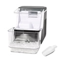thumbnail image 3 of Mainstays Portable Countertop Pellet Ice Maker, 35 lbs per Day, Compact Ice Machine, No Plumbing Needed, Black, 3 of 12