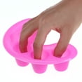 thumbnail image 1 of Random Color 2 Pcs Separate Nail Art Tips Soak Remover Treatment Manicure Bowl Tool, 1 of 5