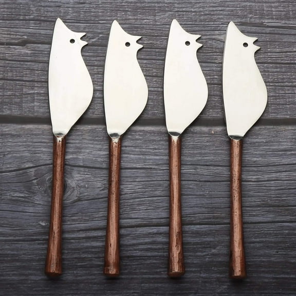 Camellia Cheese Spreader/Knife 4 Pc. Set