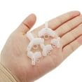 thumbnail image 3 of Uxcell Plastic Fishing Hook Bonnets Treble Hook Covers Fit for 1, 2, 3, 4, 5, White 100 Pack, 3 of 5