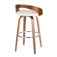 thumbnail image 6 of Lumisource Grotto Bar Stool In Walnut And Cream Finish BS-JY-GRT WL+CR, 6 of 11
