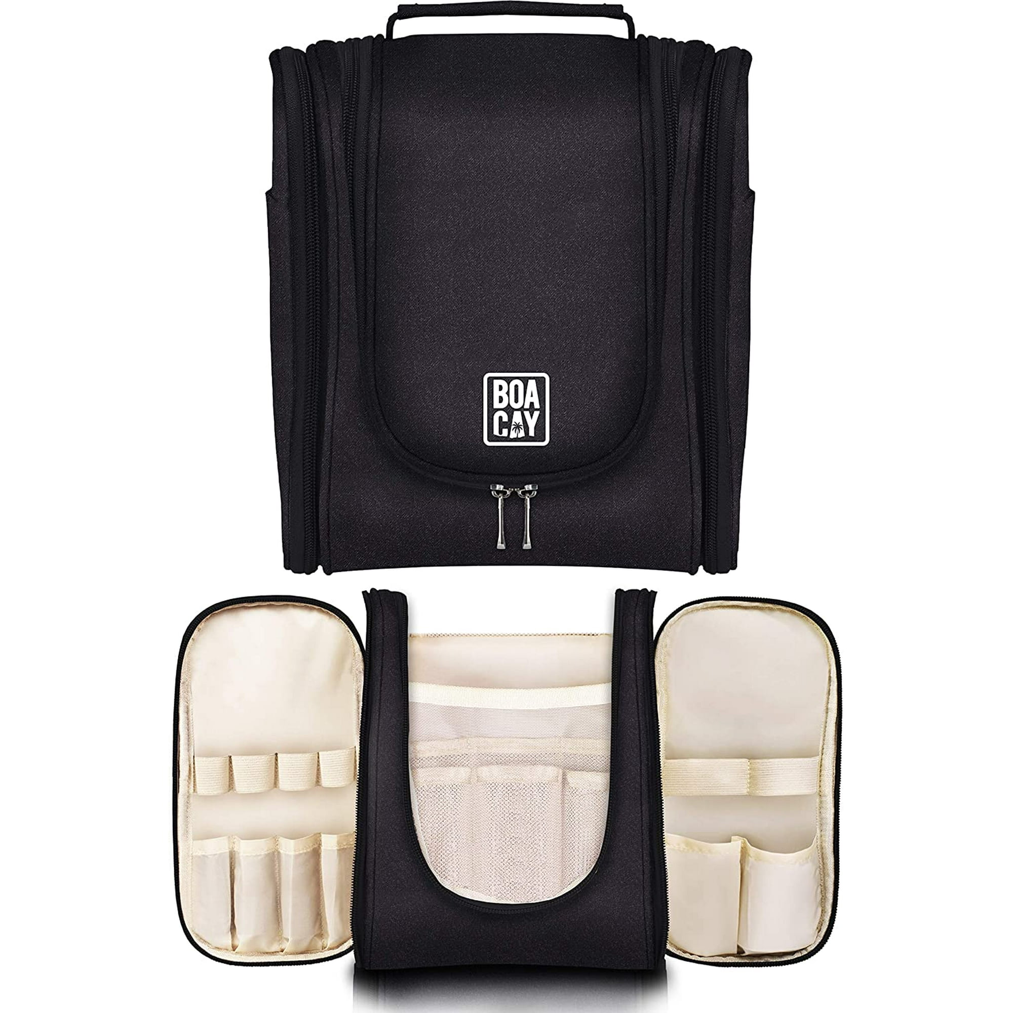 Travel Toiletry Bag Large Waterproof Makeup Bag Bathroom with 4 Compar –  esfeel