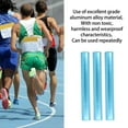 thumbnail image 3 of 3PCS Aluminum Track Field Relay Batons,Hollow Relay Running  For Team Running Race, 3 of 8