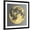Black Frame, variant on Art.com 3D Wall Art Picture Modern Moon Gold Art Print by deckorator, 24" x 24"