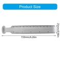 thumbnail image 5 of PatungKu 2X Magnification Acrylic Rulers Featuring Double Metric And Royal Scale For Accuracy Tasks In Reading Crafting Measurement, 5 of 9