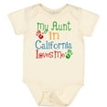 thumbnail image 3 of Inktastic My Aunt in California Loves Me Boys or Girls Baby Bodysuit, 3 of 5