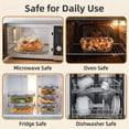 thumbnail image 5 of 20 Pcs Glass Meal Prep Containers with Lids, Food Storage Containers with Snap Locking Lids, Airtight Lunch Containers, Microwave, Oven, Freezer and Dishwasher, 5 of 8